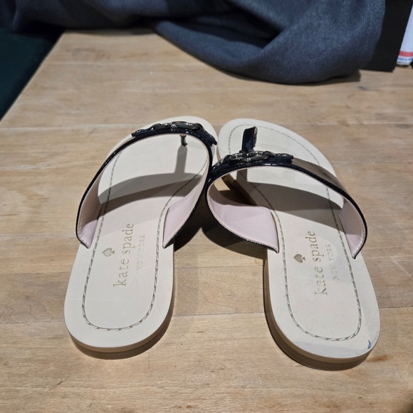 Kate Spade Black Sandals - NEW - Size 6 - Picture 7 of 7